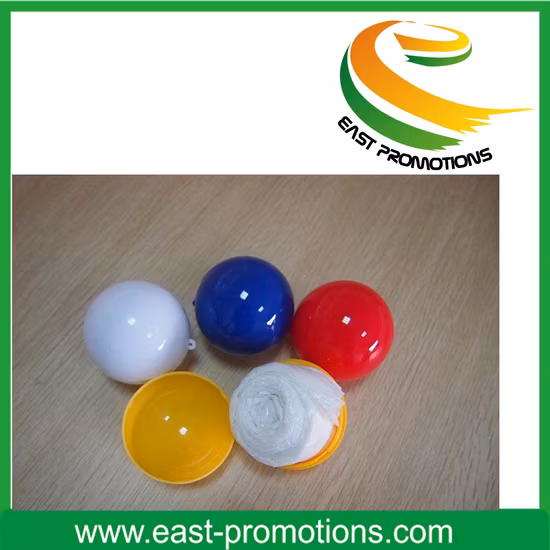Disposable Poncho Raincoat with Keychain Ball for Promotion