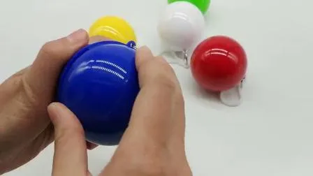 Disposable Poncho Raincoat with Keychain Ball for Promotion