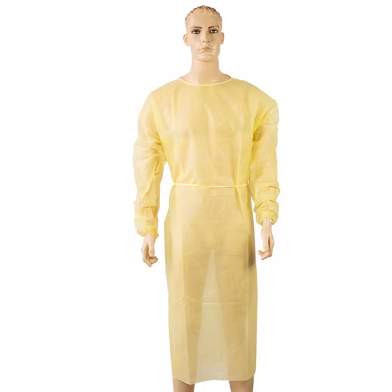 Disposable Water Proof Medical Isolation Gown Protective Gown