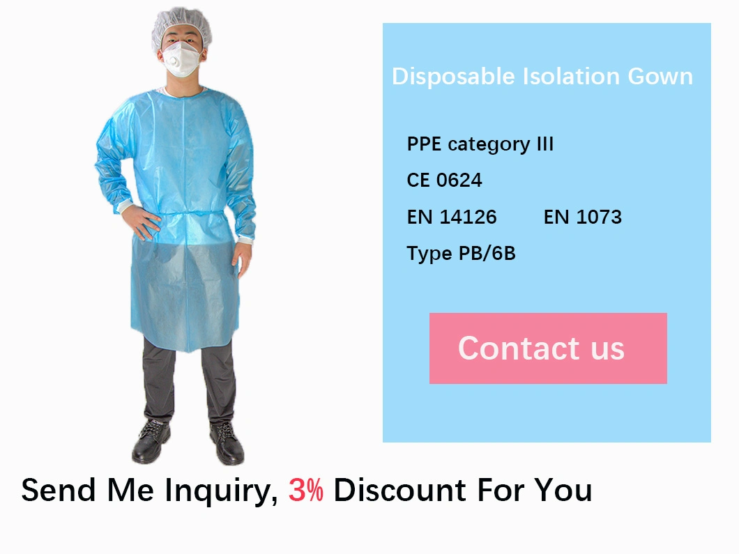Wholesale Custom Visitor Gown Nonwoven Blouse Medical Doctor PP Disposable Lab Coats Cheap Blue White Lab Coat Uniform