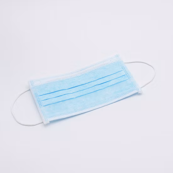 Medical Surgical Hospital Nonwoven Disposable Protective Civil Face Mask 3ply