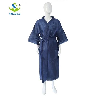 Disposable Bath Skirt Bath Robe Beauty Salon Women′s Non-Woven Sweat Steaming Suit Sauna Dress Thin Chest Wrapped Pajamas