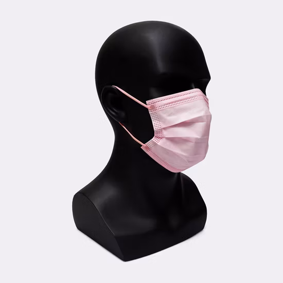 Disposable Nonwoven Earloop 3 Ply Medical Face Mask