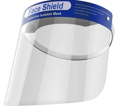 Civil High Quality Transparent Pet Anti Fogging Face Shield Mask
